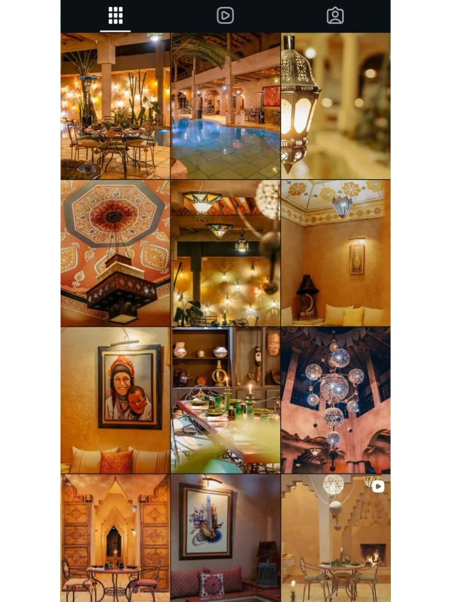 Visuel de marque pour Instagram à Marrakech