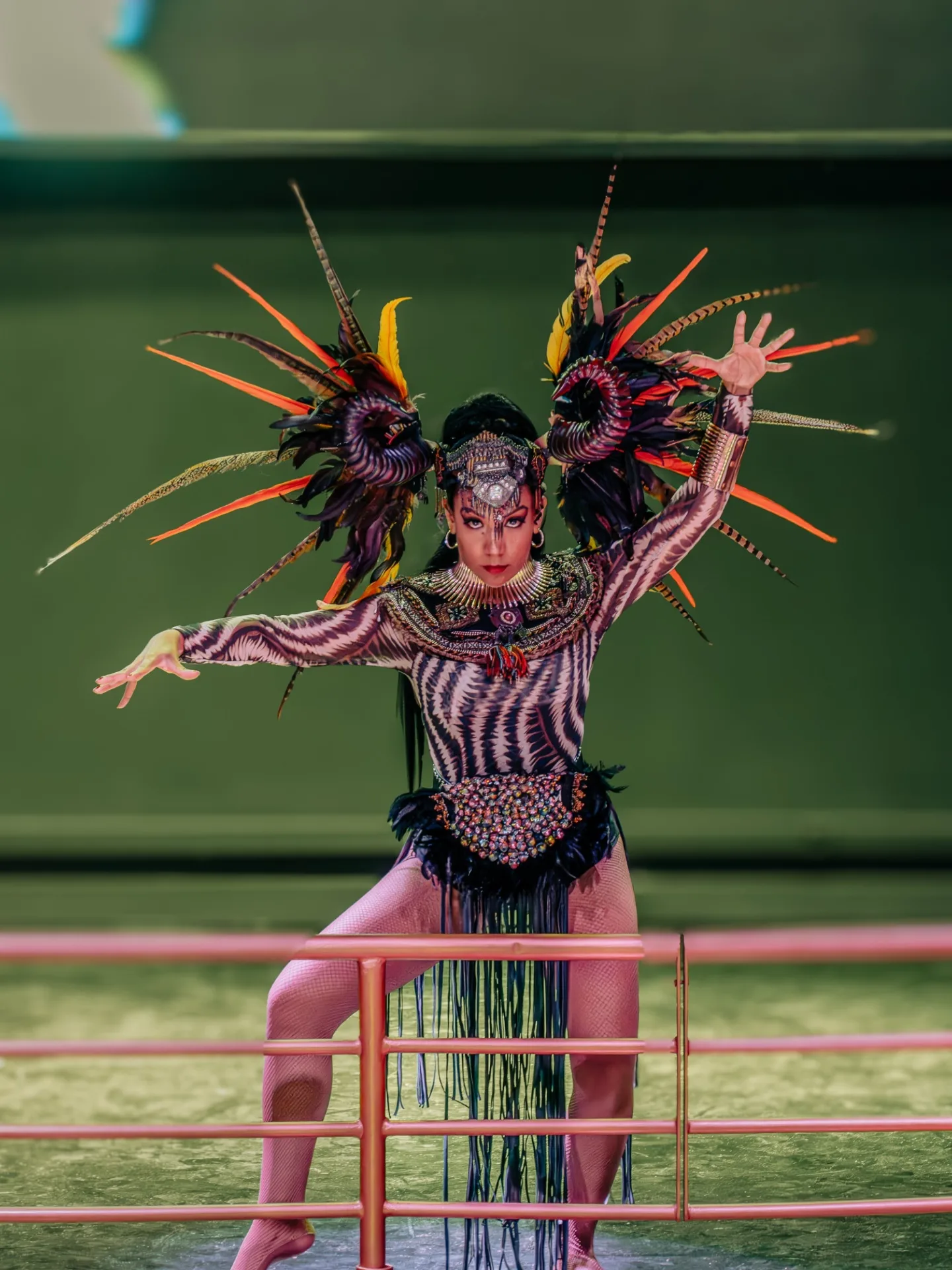 Shooting photo d'une danseuse lors d'une soirée à Marrakech