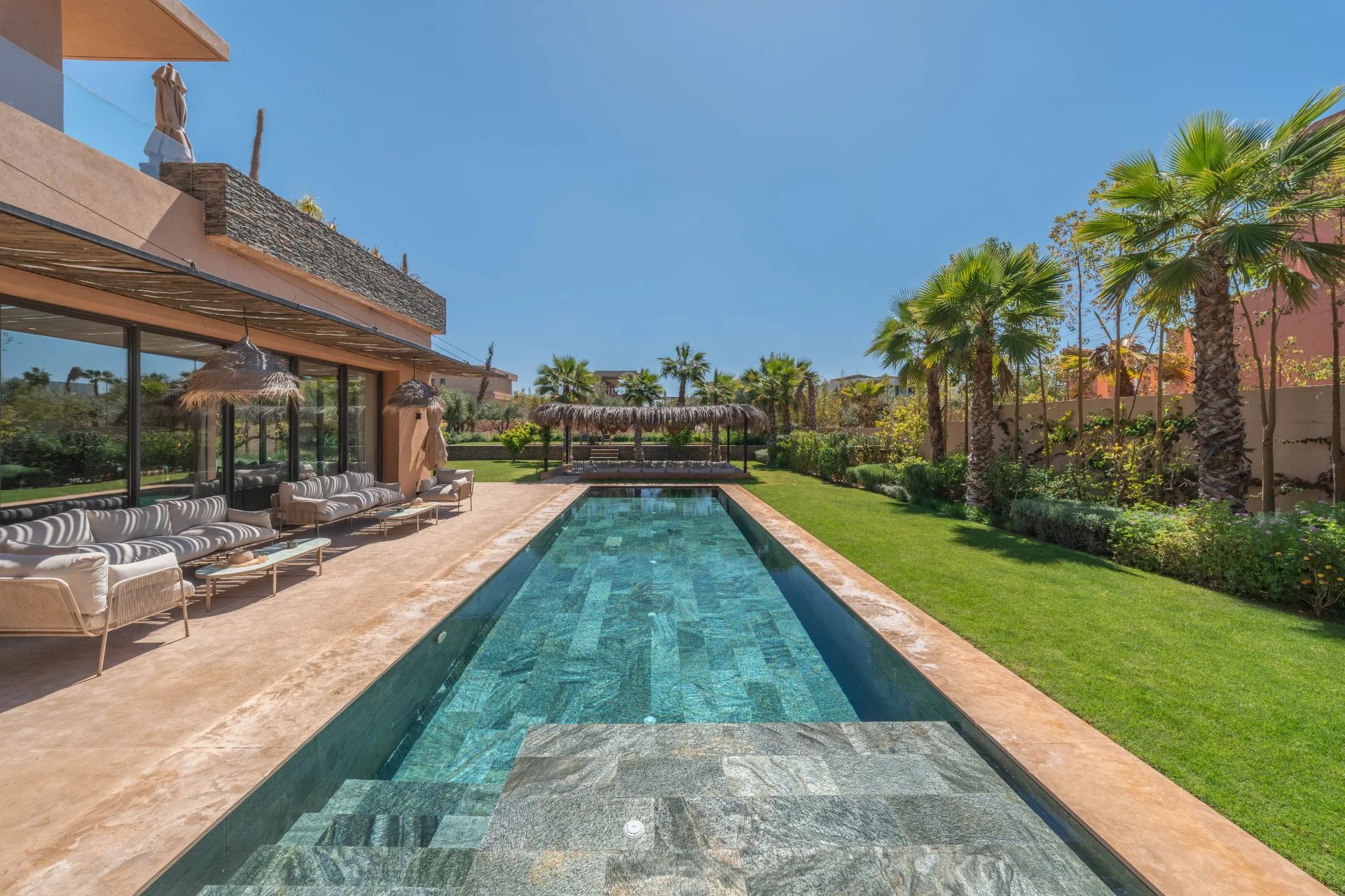 Production immobilière d'une villa à Amelkis — Marrakech 2-2
