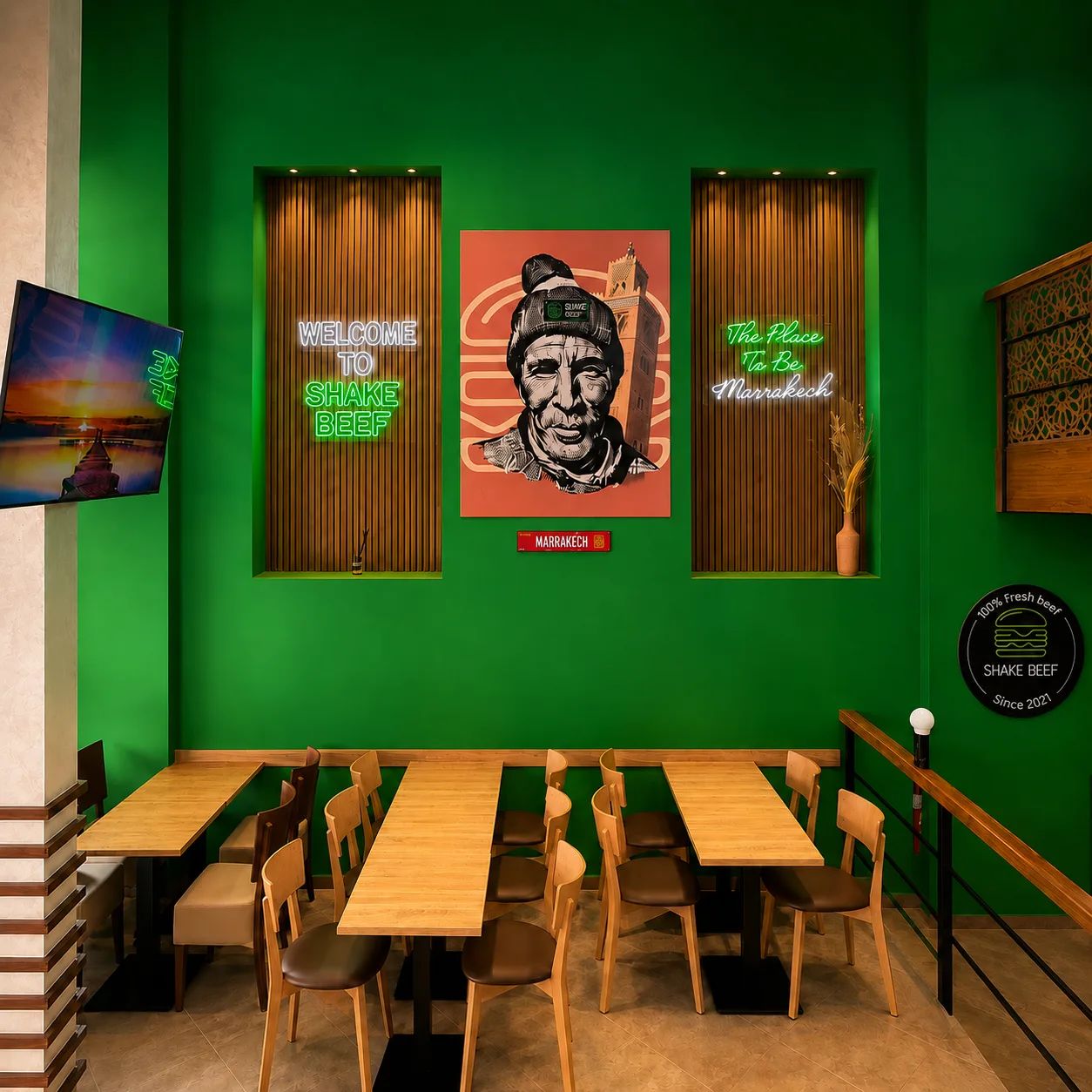 Shake Beef Marrakech : shooting food & gestion des réseaux sociaux