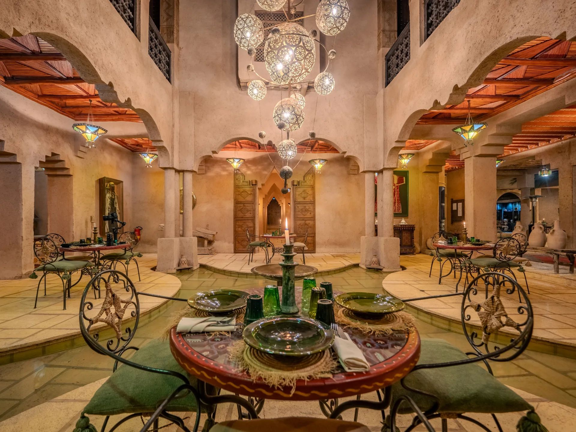 Shooting photo — Restaurant Kasbah des Sables, Ouarzazate